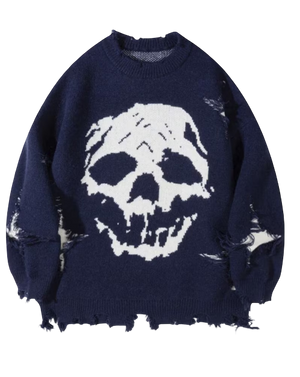 Skull Shred Sweater