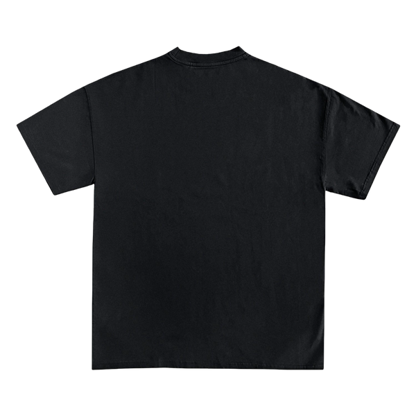 Glitch Face Oversized Tee