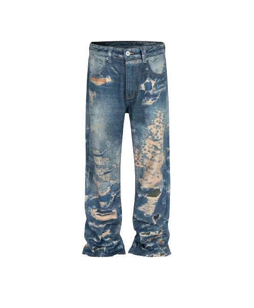 Frayed Ghost Jeans